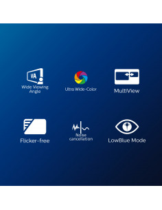 Philips 5000 series 34E1C5600HE/00 LED display 86,4 cm (34") 3440 x 1440 Pixel 4K Ultra HD Nero 2