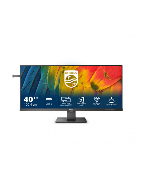 Philips 5000 series 40B1U5600/00 Monitor PC 101,6 cm (40") 3440 x 1440 Pixel Wide Quad HD LCD Nero