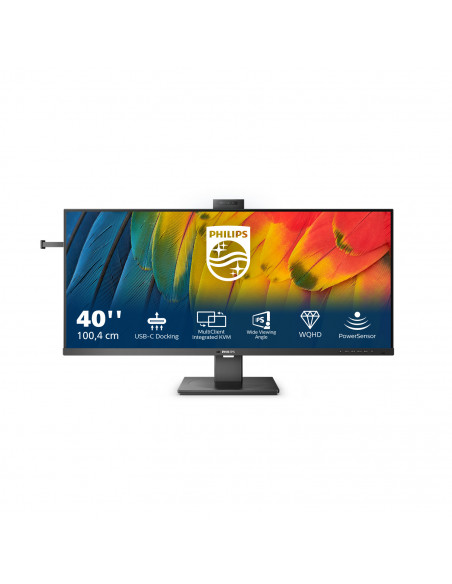 Philips 5000 series 40B1U5601H/00 Monitor PC 101,6 cm (40") 3440 x 1440 Pixel Wide Quad HD LCD Nero