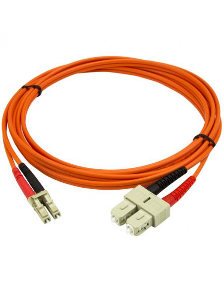 StarTech.com Cavo patch duplex in fibra multimodale 50/125 2 m LC - SC