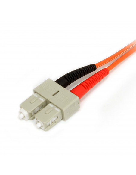 StarTech.com Cavo patch duplex in fibra multimodale 62,5/125 1 m LC - SC