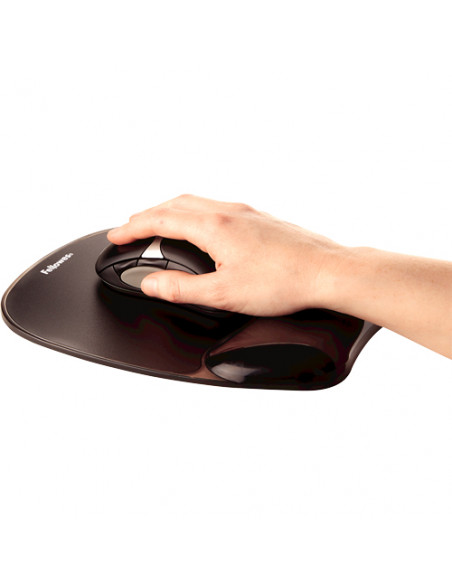 Fellowes 9112101 tappetino per mouse Nero