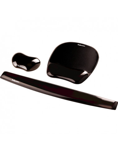 Fellowes 9112101 tappetino per mouse Nero