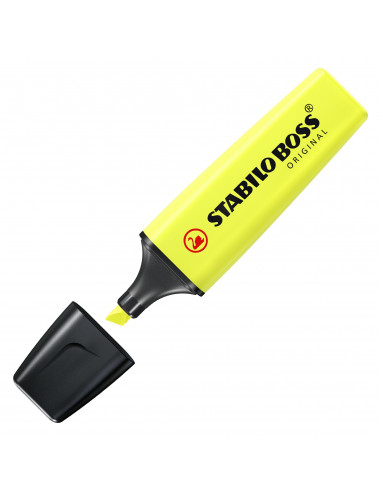 STABILO Boss Original evidenziatore 10 pz Giallo
