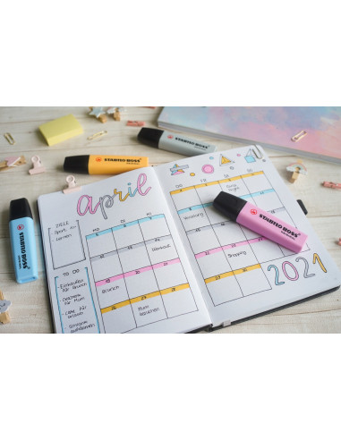 STABILO Boss Original evidenziatore 10 pz Giallo