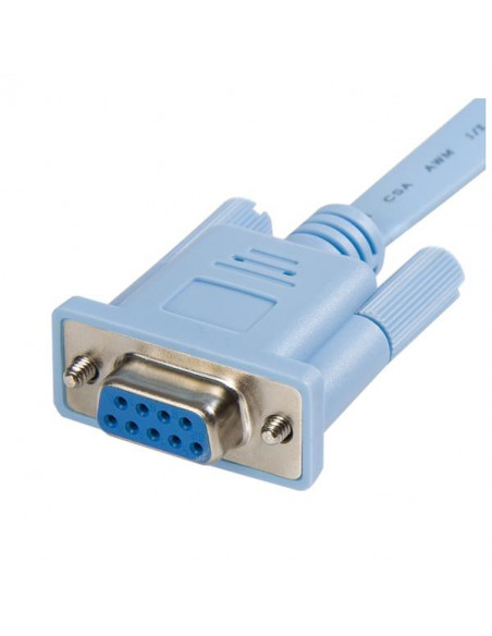 StarTech.com Cavo gestione console router Cisco RJ45 a DB9 da 1,8m Maschio/Femmina