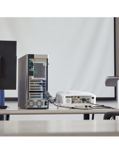 StarTech.com Adattatore da DisplayPort a VGA - Convertitore attivo da DP a VGA - Video 1080p - Resistente - Cavo monitor DP/DP++