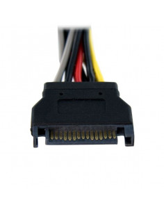 StarTech.com Cavo di alimentazione SATA - Cavo Sdoppiatore Y di Alimentazione SATA - Connettore alimentazione splitter SATA M/F 