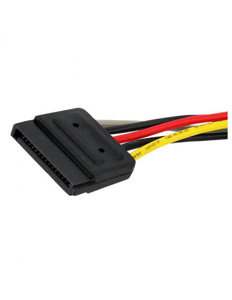 StarTech.com Cavo di alimentazione SATA - Cavo Sdoppiatore Y di Alimentazione SATA - Connettore alimentazione splitter SATA M/F 