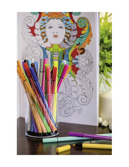 STABILO Pen 68 marcatore Multicolore 10 pz