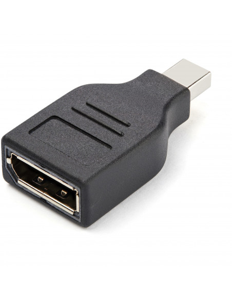 StarTech.com Adattatore Compatto da Mini DisplayPort a DisplayPort - Video UHD 4K x 2K - Convertitore Mini DP a DP - Adattatore 