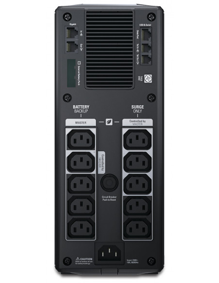 APC Back-UPS Pro gruppo di continuità (UPS) A linea interattiva 1,5 kVA 865 W 10 presa(e) AC