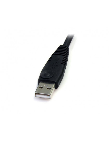 StarTech.com Cavo switch KVM DisplayPort USB 4 in 1 con audio e microfono 1,8 m