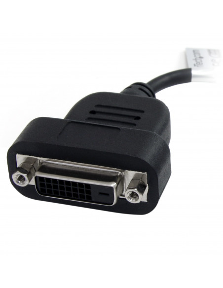 StarTech.com Adattatore DisplayPort a DVI - Adattatore compatto da DisplayPort a DVI-D - Dongle DP a DVI Monitor/Display 1080p -