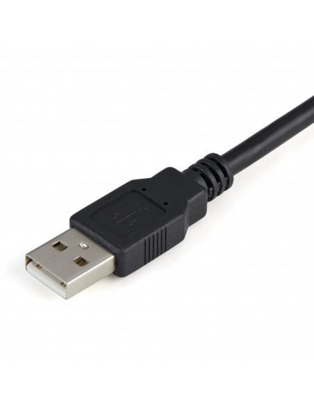 StarTech.com Cavo adattatore RS-232 USB FTDI a seriale 1 porta, con interfaccia COM