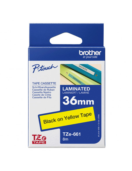 Brother TZE-661 nastro per etichettatrice TZ