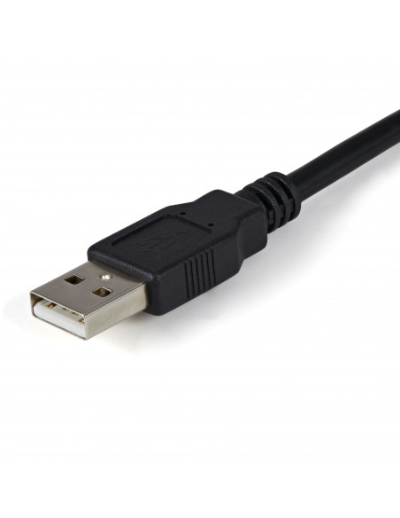 StarTech.com Cavo adattatore RS-232 USB FTDI a seriale 2 porta, con interfaccia COM