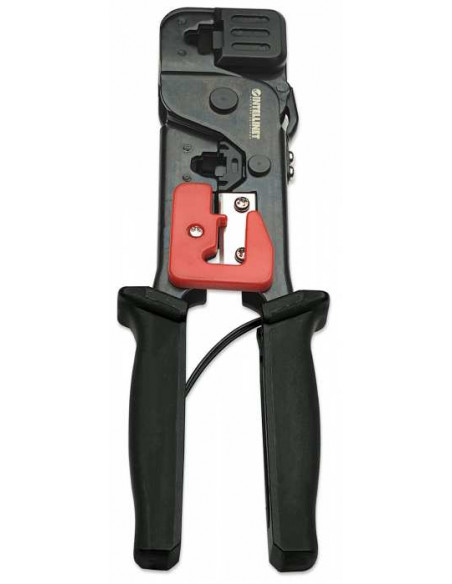 Intellinet 210836 pinza crimpatrice Nero, Rosso