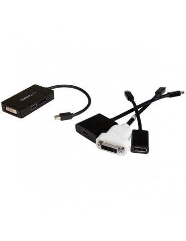 StarTech.com Adattatore Mini DisplayPort a DisplayPort/DVI/HDMI – Convertitore mDP 3 in 1