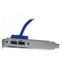StarTech.com Adattatore piastra slot USB 3.0 A femmina 2 porte 2