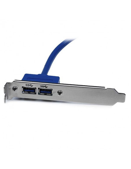StarTech.com Adattatore piastra slot USB 3.0 A femmina 2 porte