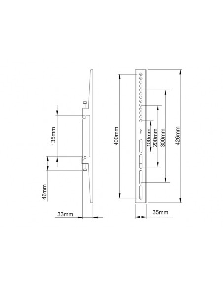 Multibrackets 3736 Accessorio per il montaggio del monitor