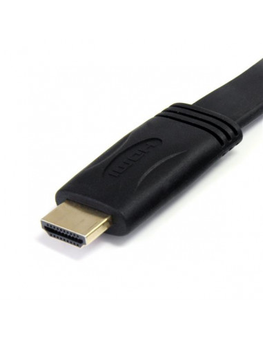StarTech.com Cavo HDMI ad alta velocità da 5 m - Cavo piatto Ultra HD 4k x 2k con Ethernet - HDMI - M/M