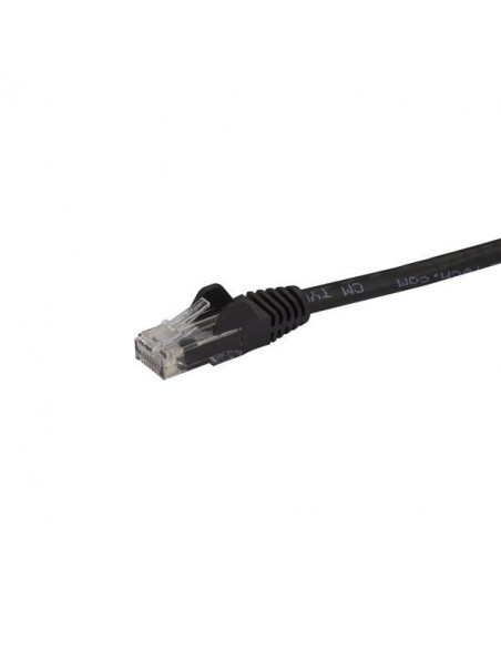 StarTech.com Cavo patch antigroviglio UTP RJ45 Gigabit Cat6 nero 3m - Cavo patch 3 m