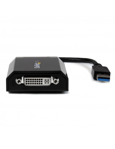 StarTech.com Adattatore USB 3.0 a DVI / VGA - 2048x1152 - Scheda video e grafica esterna - Convertitore/ Adattatore per doppio m