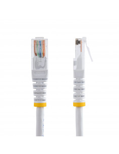 StarTech.com Cavo patch UTP Cat5e RJ45 modellato bianco da 15 m Cat 5e - Cavo patch da 15 m 2