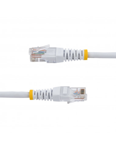 StarTech.com Cavo patch UTP Cat5e RJ45 modellato bianco da 15 m Cat 5e - Cavo patch da 15 m