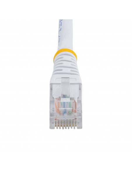 StarTech.com Cavo patch UTP Cat5e RJ45 modellato bianco da 15 m Cat 5e - Cavo patch da 15 m