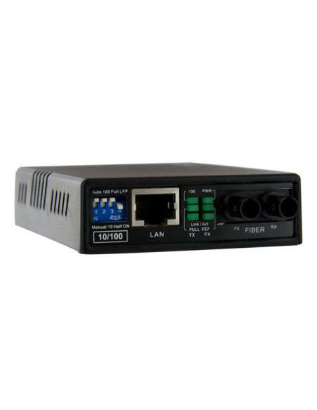 StarTech.com Convertitore media Fast Ethernet fibra multimodale in rame 10/100 ST 2 km