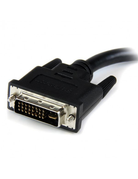 StarTech.com Adattatore cavo DVI a VGA da 20 cm - DVI-I maschio a VGA femmina