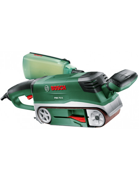Bosch PBS 75 A Levigatrice a nastro Nero, Verde 710 W