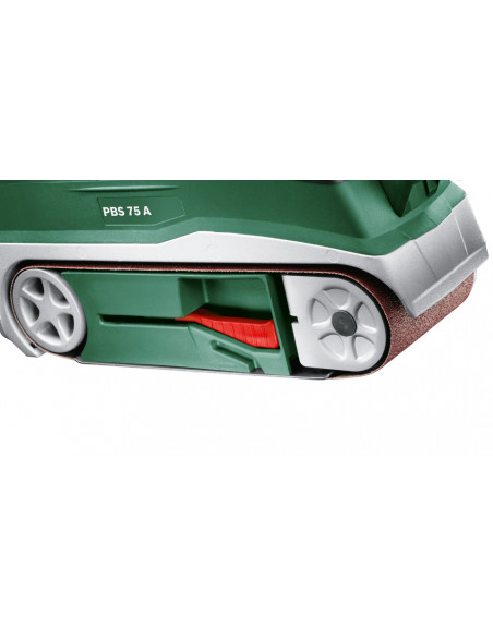Bosch PBS 75 A Levigatrice a nastro Nero, Verde 710 W