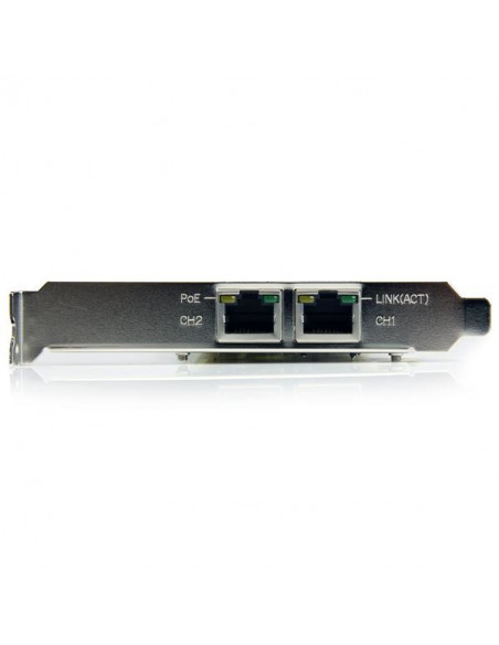 StarTech.com Adattatore scheda di rete PCIe Ethernet Gigabit PCI Express a due porte - PoE/PSE