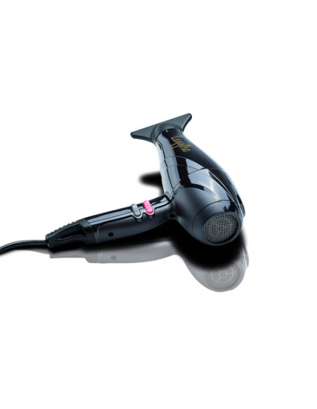 GA.MA Phon Leggero Gama, Made in Italy, Ultraleggero, Ergonomico, 2400W, Motore AC a Lunga Durata, 6 COmbinazioni di Temperatura