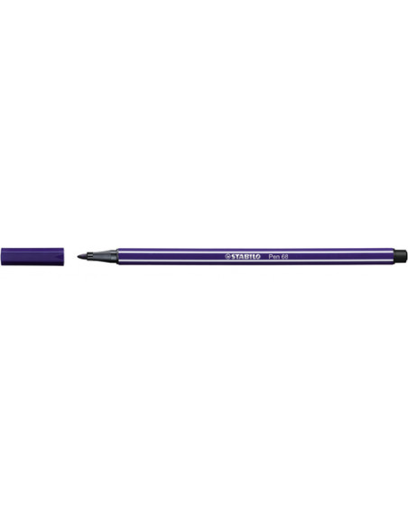 STABILO Pennarello Premium - Pen 68 - Scatola in Metallo da 15 colori assortiti