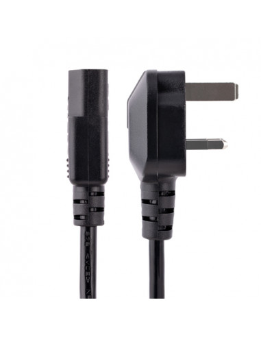 StarTech.com Cavo di Alimentazione per Computer da 2m, Cavo Elettrico AC di Ricambio per PC/Stampante da Spina EU Schuko a C13, 