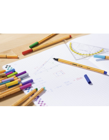 STABILO Point 88 penna tecnica Multicolore 15 pz