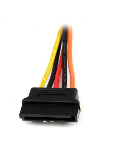 StarTech.com Adattatore cavo splitter Y di alimentazione SATA tipo latch 15 cm - M/F