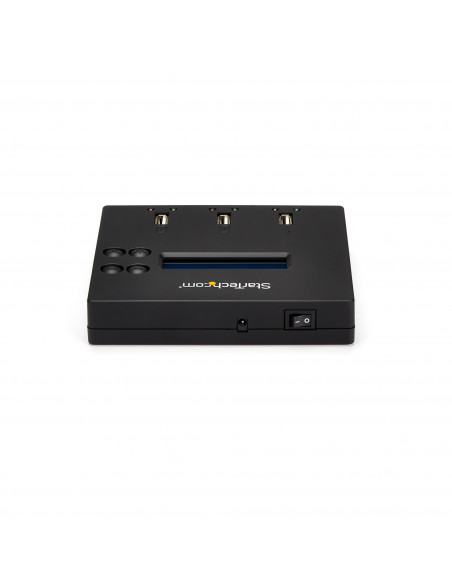 StarTech.com Docking Station per Unità Flash USB - Duplicatore/Eraser Standalone 1:2 per Chiavette USB consente la copia del si