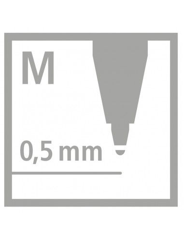 STABILO pointball Rosso Penna a sfera retrattile a clip 1 pz