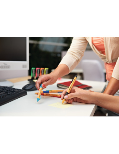 STABILO pointball Lillà Penna a sfera retrattile a clip 1 pz