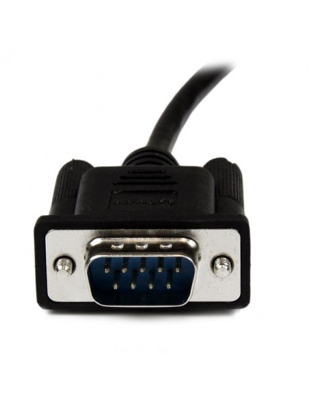 StarTech.com Cavo seriale null modem DB9 RS232 nero 2 m - F/M
