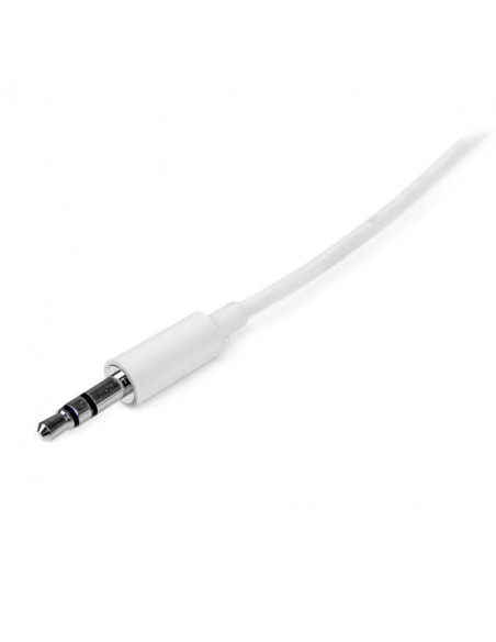StarTech.com Cavo audio stereo slim da 3,5 mm bianco 3 m - M/M