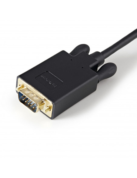 StarTech.com Cavo da DisplayPort a VGA da 1 m - Cavo adattatore da DisplayPort a VGA attivo - Video 1080p - Cavo monitor da DP a