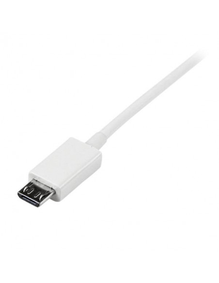 StarTech.com Cavo micro USB bianco 1 m - A a Micro B