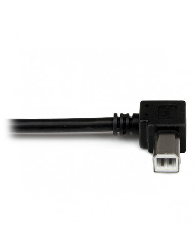 StarTech.com Cavo USB 2.0 A a B con angolare sinistro 3 m - M/M